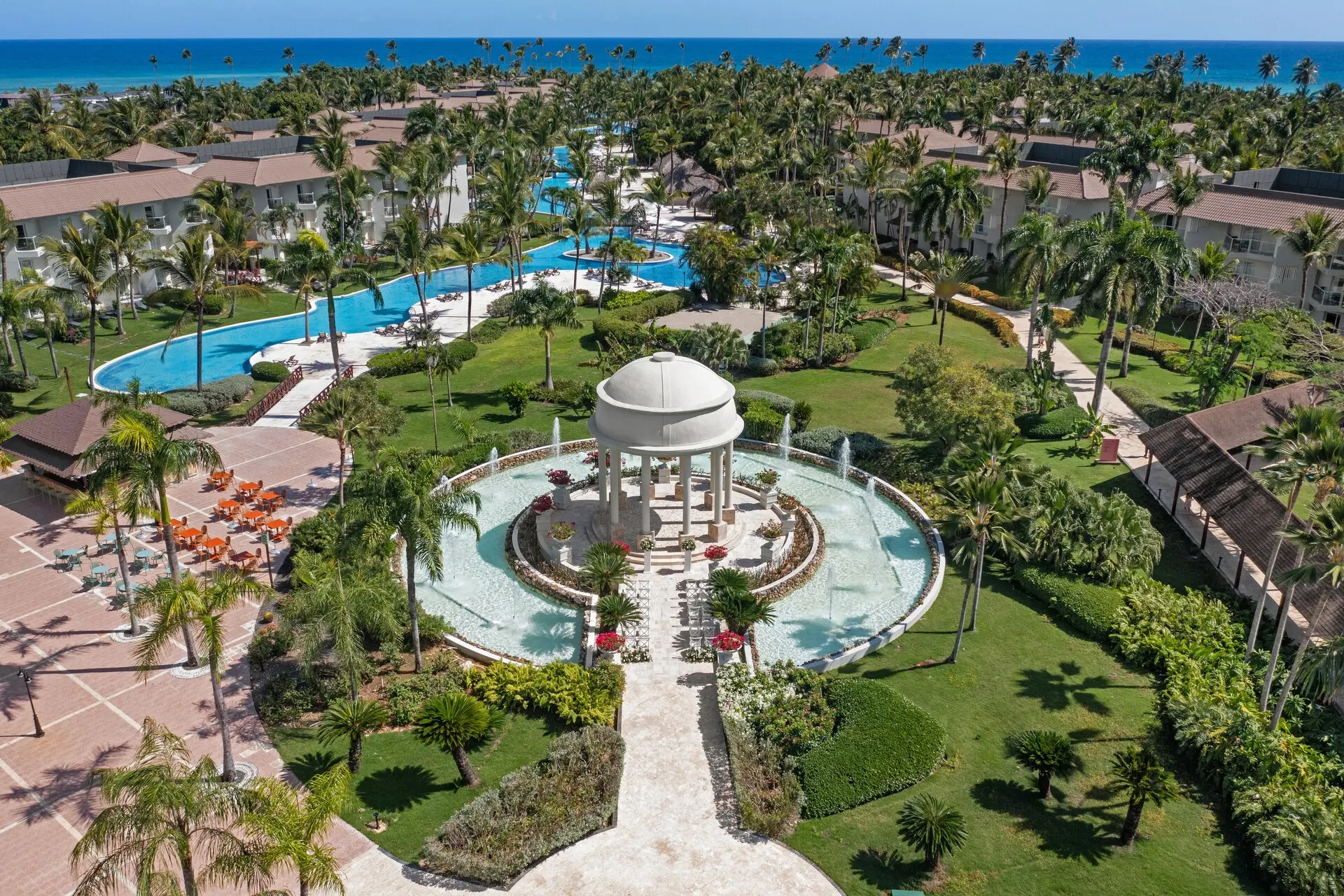 Aerial view of Wyndham Alltra Punta Cana