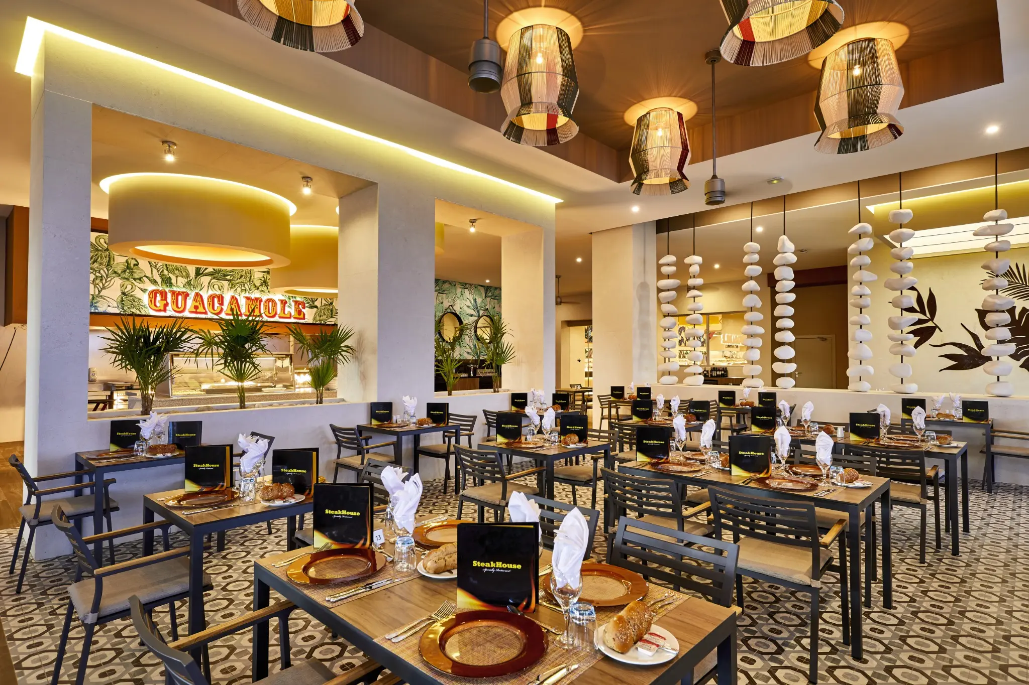 Guacamole steakhouse at RIU Palace Baja California